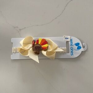 Wee Ones Turkey Bow Headband